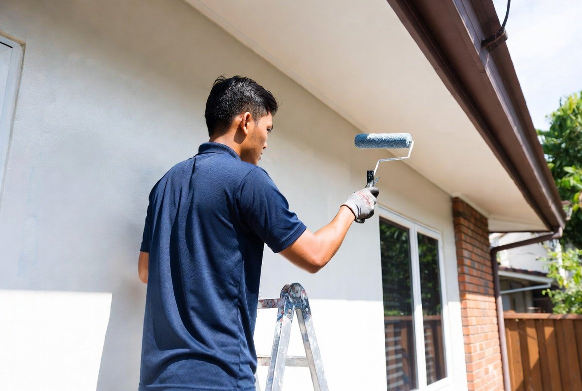 Exterior painting service